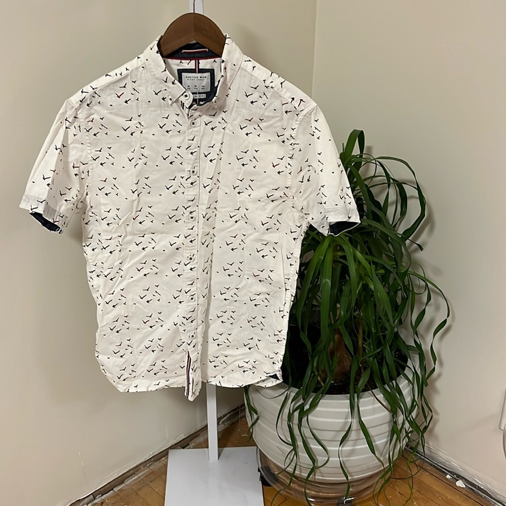 Cactus Man | Albatross Button-Up Shirt M